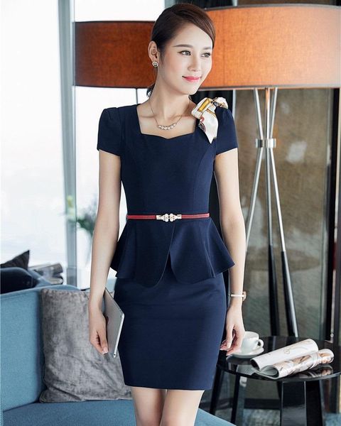 women's suits & blazers summer formal women business with skirt and sets office ladies work uniforms for beauty salon ol style navy bbl, White;black
women's suits & blazers summer formal women business with skirt and sets office ladies work uniforms for beauty salon ol style navy bbl, White;black
