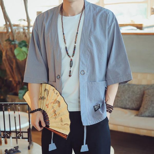 men's t-shirts mrgb 2021 chinese style linen men shirts back printed casual male shirt oversized cardigan fashion loose blouses retro, White;black
men's t-shirts mrgb 2021 chinese style linen men shirts back printed casual male shirt oversized cardigan fashion loose blouses retro, White;black