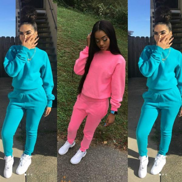 women's two piece pants two-piece tracksuit solid color fleece sweater 2021 european american fall winter long-sleeved casual set, White
women's two piece pants two-piece tracksuit solid color fleece sweater 2021 european american fall winter long-sleeved casual set, White