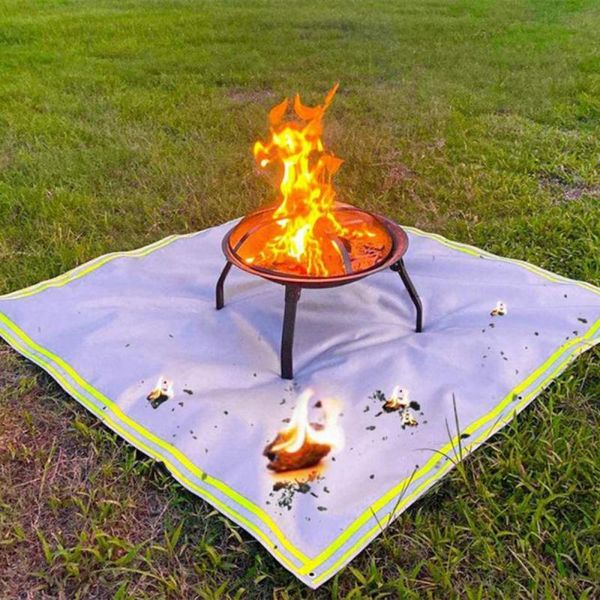 camping fireproof grill mat cloth flame retardant ember blanket heat insulation pad for outdoors picnic barbecue bbq tools & accessories
camping fireproof grill mat cloth flame retardant ember blanket heat insulation pad for outdoors picnic barbecue bbq tools & accessories