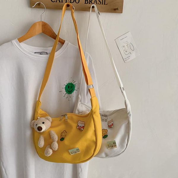 japanese style bear canvas bag women's bags 2021 large capacity shoulder cute soft girl messenger dumpling tote
japanese style bear canvas bag women's bags 2021 large capacity shoulder cute soft girl messenger dumpling tote