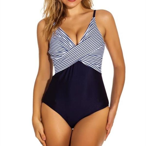 women's swimwear retro one-piece swimsuit bikini with chest pad stripe beach, White;black
women's swimwear retro one-piece swimsuit bikini with chest pad stripe beach, White;black