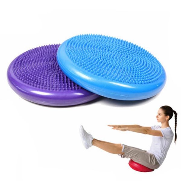 inflatable yoga ball mat training cushion stability sports point massage elastic fitness mats
inflatable yoga ball mat training cushion stability sports point massage elastic fitness mats