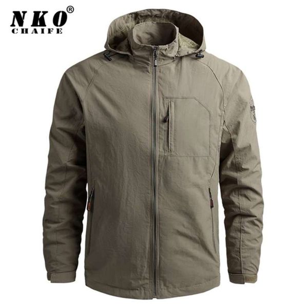 men waterproof hooded windbreaker jackets coat men autumn casual outdoor hiking jacket tactics military jackets men 5xl 210928, Black;brown
men waterproof hooded windbreaker jackets coat men autumn casual outdoor hiking jacket tactics military jackets men 5xl 210928, Black;brown
