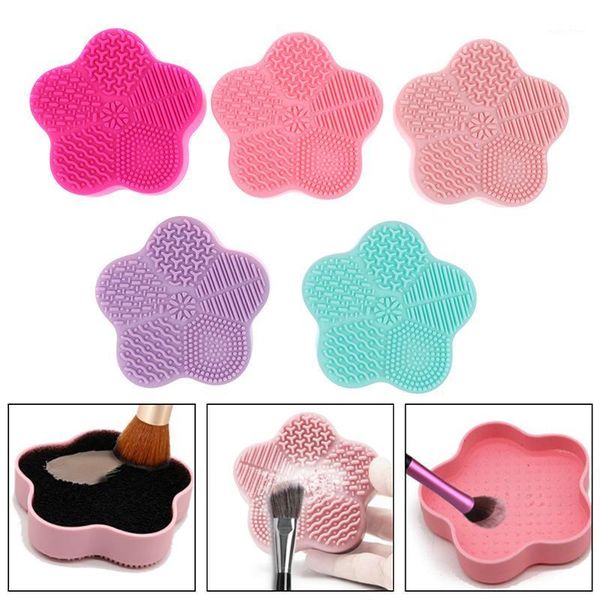 silicone makeup brush cleaner pad starfish cleaning mat scrubber board tool make up washing foundation brushes1
silicone makeup brush cleaner pad starfish cleaning mat scrubber board tool make up washing foundation brushes1