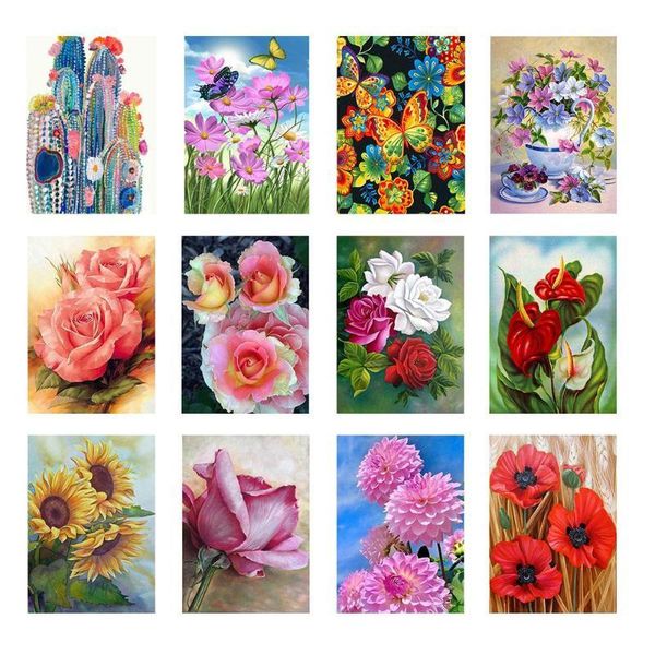 diamond painting 40*30 cm d diy full drill cartoon flowers cross stitch embroidery cloth
diamond painting 40*30 cm d diy full drill cartoon flowers cross stitch embroidery cloth
