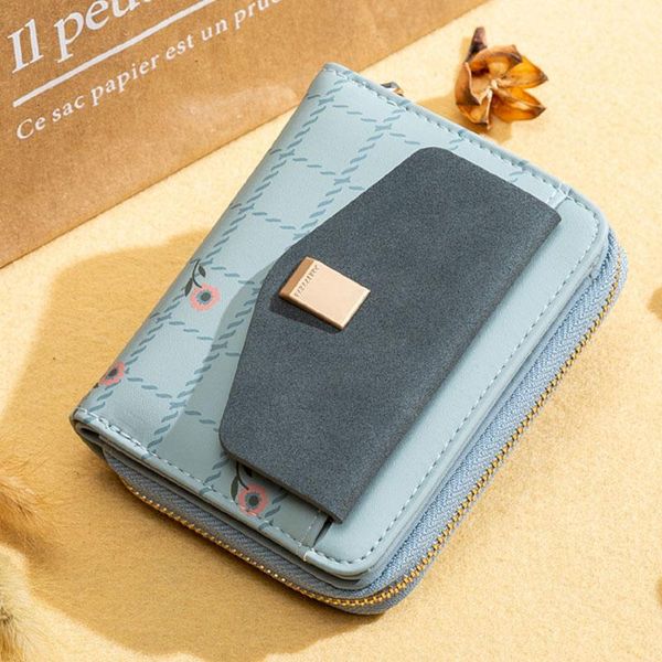 wallets fashion ladies wallet small folding purse flower pattern zipper card holder and coin purses women, Red;black
wallets fashion ladies wallet small folding purse flower pattern zipper card holder and coin purses women, Red;black