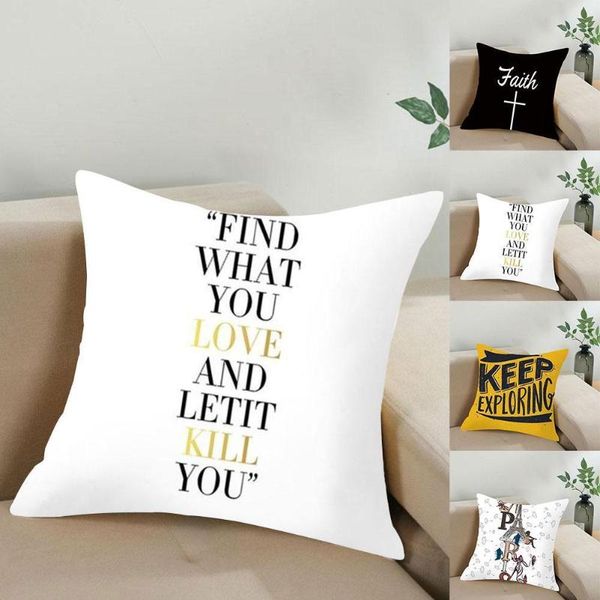 pillow case 45x45cm letters pattern home sofa bedroom living room car office cushion cover decor white black pillowcase
pillow case 45x45cm letters pattern home sofa bedroom living room car office cushion cover decor white black pillowcase