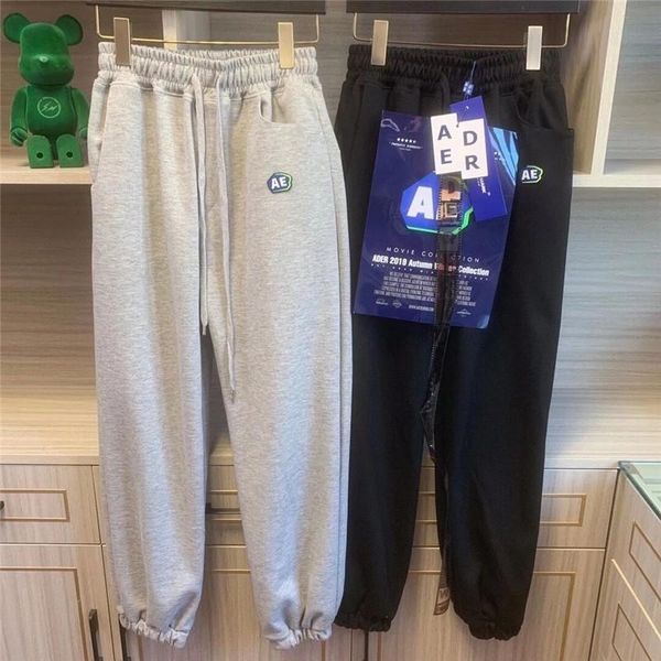 men's pants men women embroidered logo plus velvet trousers adererror ader error sweatpants, Black
men's pants men women embroidered logo plus velvet trousers adererror ader error sweatpants, Black