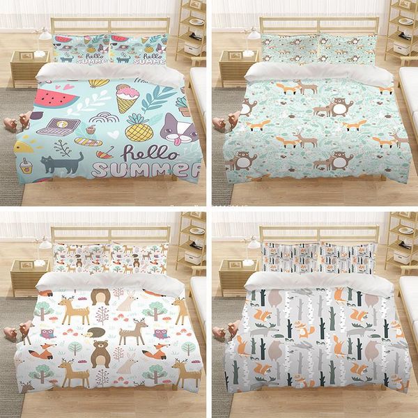 bedding sets 3d cartoon animal set children's bedroom decorative duvet quilt cover pillowcase 2/3 home textiles
bedding sets 3d cartoon animal set children's bedroom decorative duvet quilt cover pillowcase 2/3 home textiles