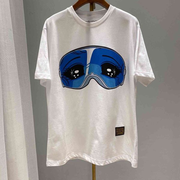 fashion t shirt 2021ss early spring diving eye print street age reduction round neck short sleeve simple women cartoon big, White
fashion t shirt 2021ss early spring diving eye print street age reduction round neck short sleeve simple women cartoon big, White