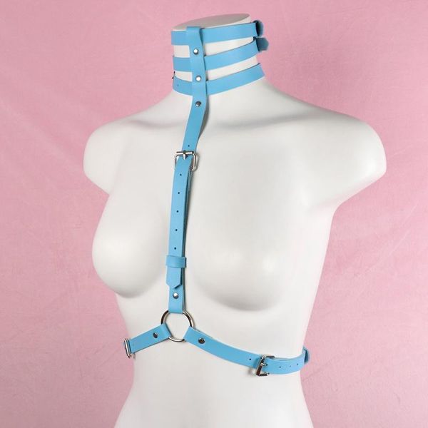 belts harajuku gothic blue pu leather suspenders neck to waist belt necklace harness women summer festival clothes jewelry punk pastel, Black;brown
belts harajuku gothic blue pu leather suspenders neck to waist belt necklace harness women summer festival clothes jewelry punk pastel, Black;brown