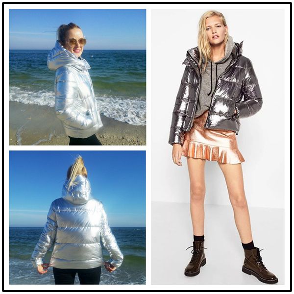 wind za foreign style versatile metallic sier down cotton hooded cotton et with thickened warmth, Black
wind za foreign style versatile metallic sier down cotton hooded cotton et with thickened warmth, Black