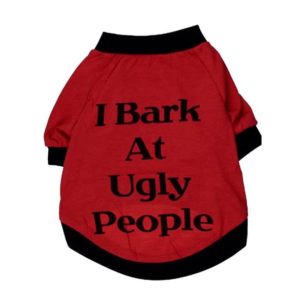 dog apparel pet winter clothes puppy cat vest t shirt coat dress sweater "i bark", red m
dog apparel pet winter clothes puppy cat vest t shirt coat dress sweater "i bark", red m