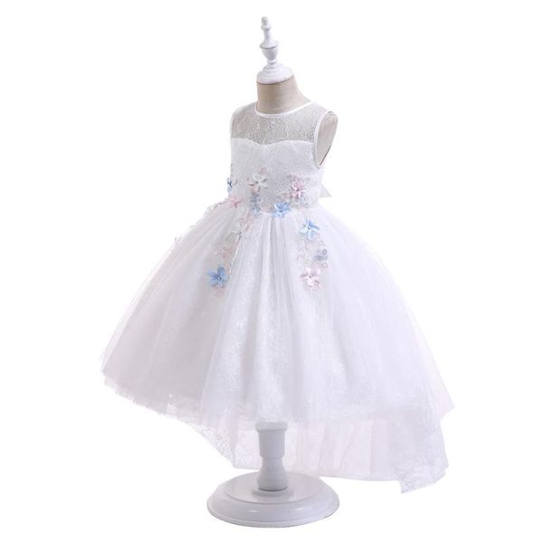girl's dresses flower girls dress children sleeveless lace applique bodice tulle with trailing princess party clothing, Red;yellow
girl's dresses flower girls dress children sleeveless lace applique bodice tulle with trailing princess party clothing, Red;yellow