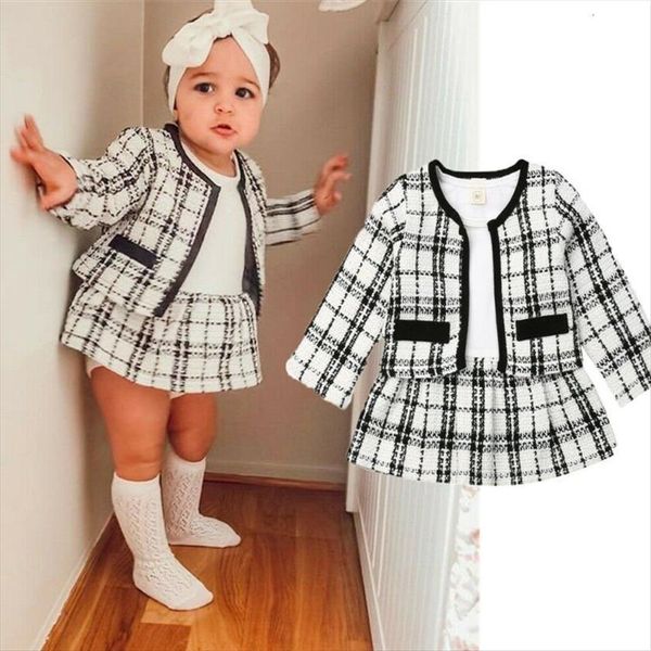 fashion 1 6y baby girls 2pcs clothes set birthday long sleeve plaid coat dress party warm outfit, White
fashion 1 6y baby girls 2pcs clothes set birthday long sleeve plaid coat dress party warm outfit, White