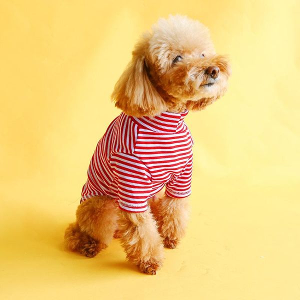 dog apparel pet clothes puppy vest t-shirt shirt cute stripe pajamas cat thin pullover bottoming
dog apparel pet clothes puppy vest t-shirt shirt cute stripe pajamas cat thin pullover bottoming