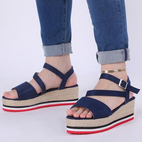 sandals summer platform 2021 fashion strap gladiator women's wedges casual woman peep toe espadrille femme shoes, Black
sandals summer platform 2021 fashion strap gladiator women's wedges casual woman peep toe espadrille femme shoes, Black