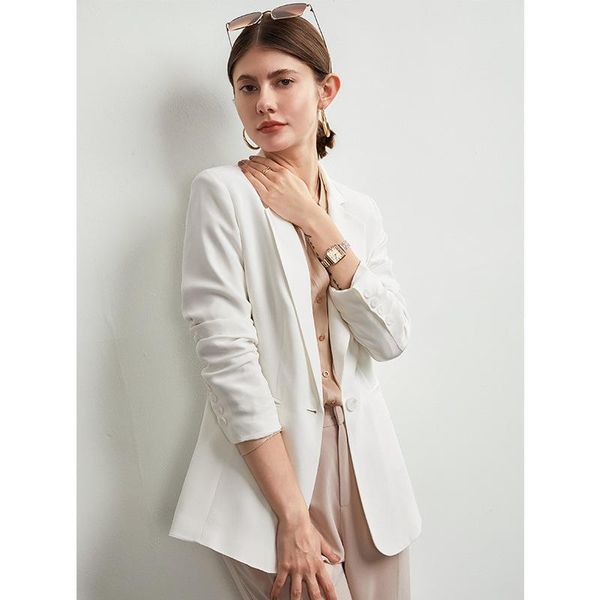 women's suits & blazers white small suit jacket 2021 spring temperament waist korean style thin, White;black
women's suits & blazers white small suit jacket 2021 spring temperament waist korean style thin, White;black