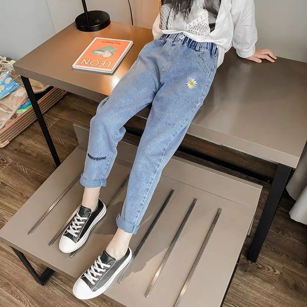 grils jeans kids straight jean 2021 new causal trousers high-waist pants 5-11 years child streetwear jeans, Blue
grils jeans kids straight jean 2021 new causal trousers high-waist pants 5-11 years child streetwear jeans, Blue