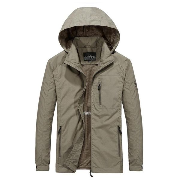 men's jackets spring and autumn stormsuit thin outdoor sportswear casual coat hooded breathable, Black;brown
men's jackets spring and autumn stormsuit thin outdoor sportswear casual coat hooded breathable, Black;brown