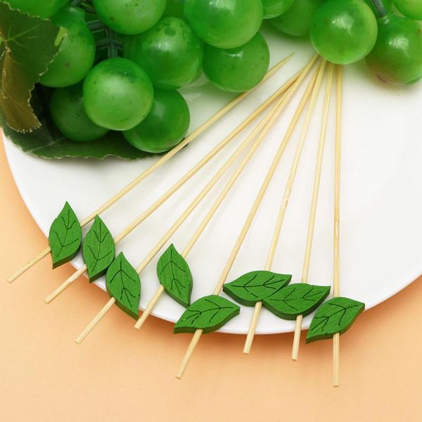 100pcs disposable fruit picks bamboo cake cocktail sticks party supplies favors for home bar (pointed leaf 12cm) forks
100pcs disposable fruit picks bamboo cake cocktail sticks party supplies favors for home bar (pointed leaf 12cm) forks