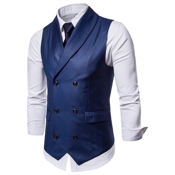 men's vests style double-breasted vintage suit for men slim gilet wedding waistcoats colete homem sleeveless dress, Black;white
men's vests style double-breasted vintage suit for men slim gilet wedding waistcoats colete homem sleeveless dress, Black;white