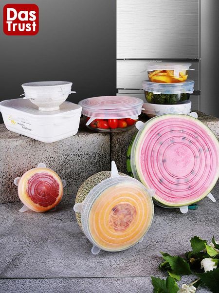 food savers & storage containers 6 silicone elastic cover reusable sealed packaging keep fresh vacuum stretch kitchen tool
food savers & storage containers 6 silicone elastic cover reusable sealed packaging keep fresh vacuum stretch kitchen tool