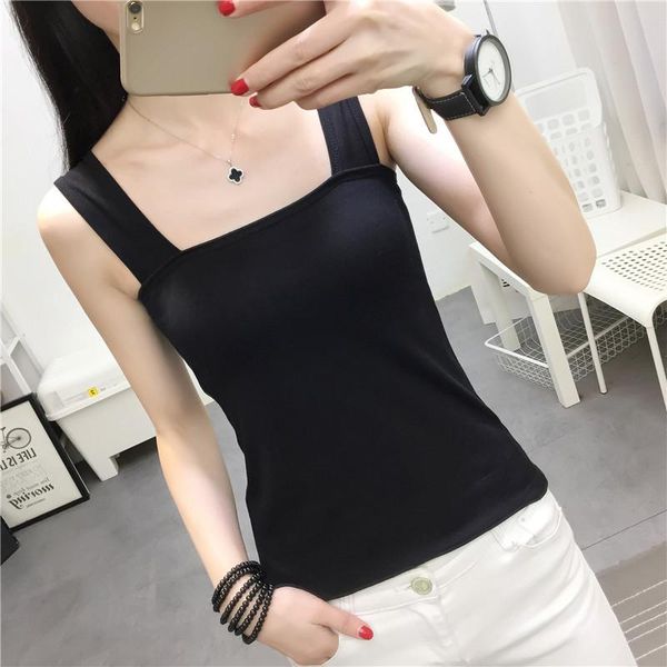 women's tanks & camis 2021 summer style all-match camisole korean fashion short solid color slim halter outer women-clothing, White
women's tanks & camis 2021 summer style all-match camisole korean fashion short solid color slim halter outer women-clothing, White