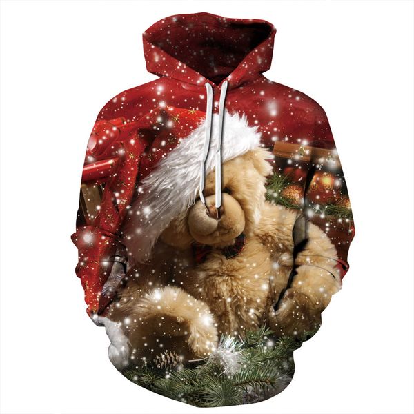fleeces sweater hoodie hoodyautumn and winter christmas animal 3d digital printing hooded sweater pullover long sleeve loose fitting girl, Black
fleeces sweater hoodie hoodyautumn and winter christmas animal 3d digital printing hooded sweater pullover long sleeve loose fitting girl, Black