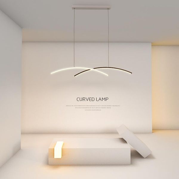 pendant lamps minimalist curved dining room lights modern led chandelier nordic living bar table atmospheric creative hanging lamp
pendant lamps minimalist curved dining room lights modern led chandelier nordic living bar table atmospheric creative hanging lamp