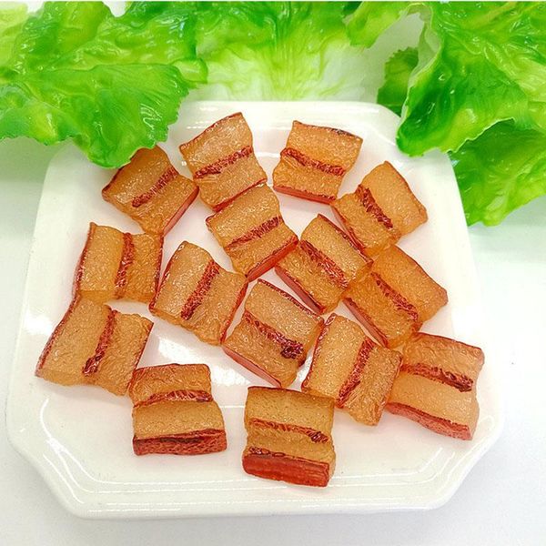 decorative objects & figurines simulated food mini braised pork resin flatback flat back cabochon kawaii diy craft decoration miniature fake
decorative objects & figurines simulated food mini braised pork resin flatback flat back cabochon kawaii diy craft decoration miniature fake