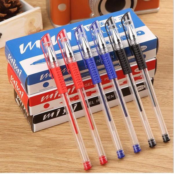 pcs / lot stationery store european standard gel pen school supplies red blue black neutral 0.5 carbon pens
pcs / lot stationery store european standard gel pen school supplies red blue black neutral 0.5 carbon pens