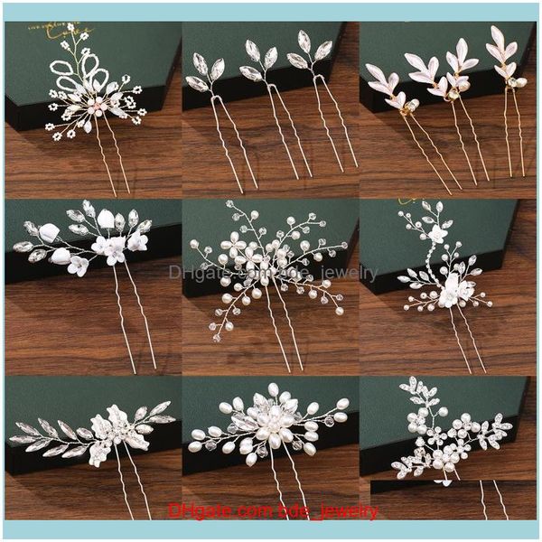 hair jewelryhair clips & barrettes pins aessories for women wedding jewelry pearl rhinestone flower clip headpiece drop delivery 2021 eaadc, Golden;silver
hair jewelryhair clips & barrettes pins aessories for women wedding jewelry pearl rhinestone flower clip headpiece drop delivery 2021 eaadc, Golden;silver