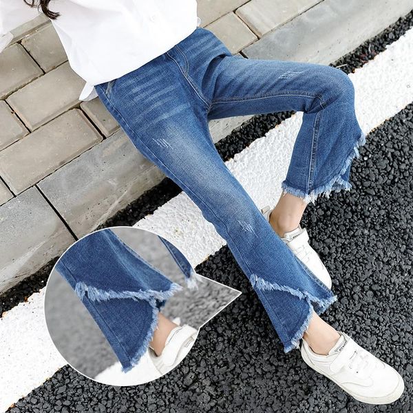 jeans 4-15y teenage children girls 2021 spring autumn fashion elastic waist pants kids boot cut for trousers clothes, Blue
jeans 4-15y teenage children girls 2021 spring autumn fashion elastic waist pants kids boot cut for trousers clothes, Blue