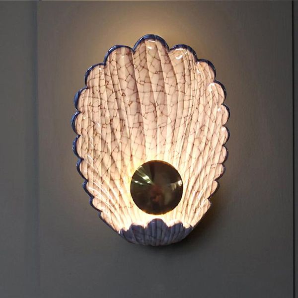sconce lamp small shell-shape background decoration wall living room bra study porch bedroom el bar aisle lighting
sconce lamp small shell-shape background decoration wall living room bra study porch bedroom el bar aisle lighting