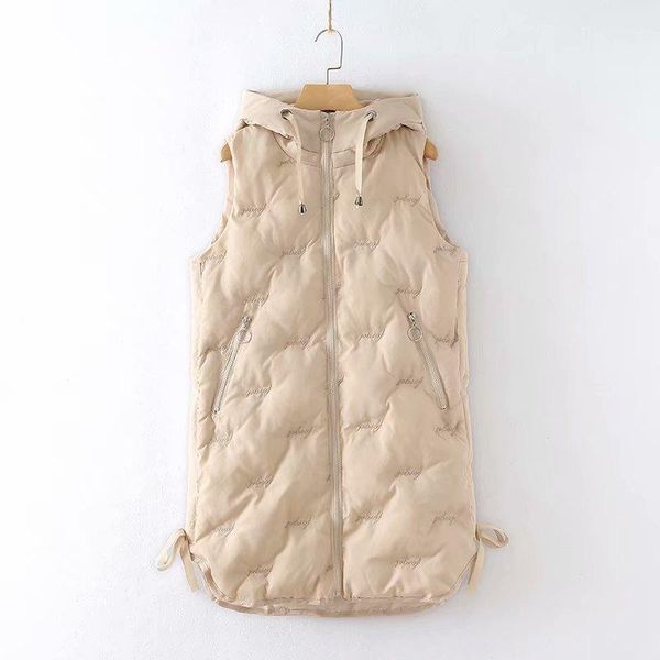 women's vests plus size sky blue black khaki sleeveless women loose hooded jackets 2021 winter casual ladies soft vest coats female, Black;white
women's vests plus size sky blue black khaki sleeveless women loose hooded jackets 2021 winter casual ladies soft vest coats female, Black;white