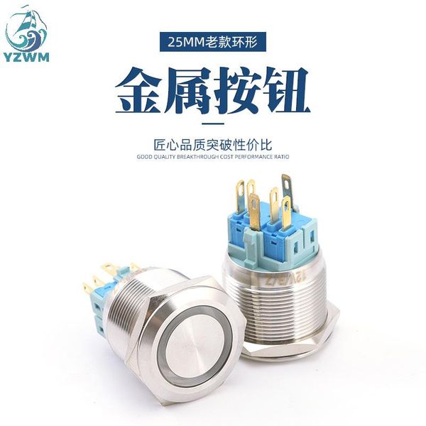smart home control yzwm 25 mm button switch metal stainless steel self-locking self reset waterproof and explosion-proof car with light
smart home control yzwm 25 mm button switch metal stainless steel self-locking self reset waterproof and explosion-proof car with light