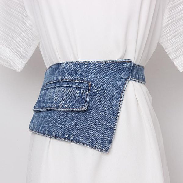 belts women's runway fashion blue denim cummerbunds female dress corsets waistband decoration wide belt tb1517, Black;brown
belts women's runway fashion blue denim cummerbunds female dress corsets waistband decoration wide belt tb1517, Black;brown