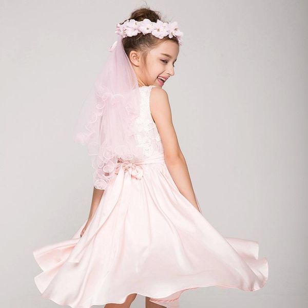 bridal veils in stock 2021 girls first communion white/pink wedding flower girl hair accessories, Black
bridal veils in stock 2021 girls first communion white/pink wedding flower girl hair accessories, Black