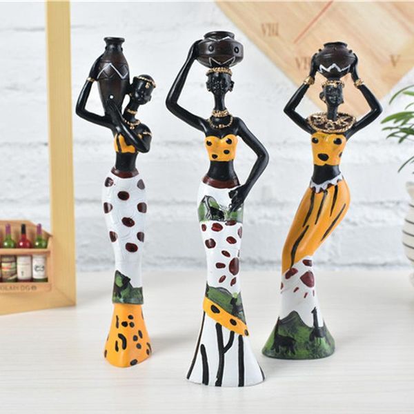 pcs african woman figure statue sculpture decoration deskornaments resin crafts gift decorative objects & figurines
pcs african woman figure statue sculpture decoration deskornaments resin crafts gift decorative objects & figurines