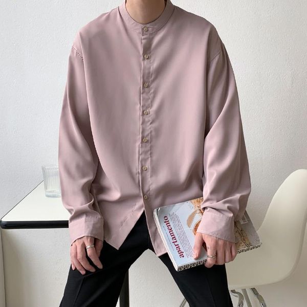men's casual shirts stand-up collar shirt fashion business society mens dress korean loose long-sleeved men -xl, White;black
men's casual shirts stand-up collar shirt fashion business society mens dress korean loose long-sleeved men -xl, White;black