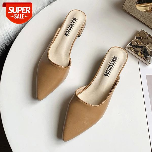 pointed toe womens slippers slip on ladies mules low heel woman pu leather pumps summer casual slides female #ma08, Black
pointed toe womens slippers slip on ladies mules low heel woman pu leather pumps summer casual slides female #ma08, Black