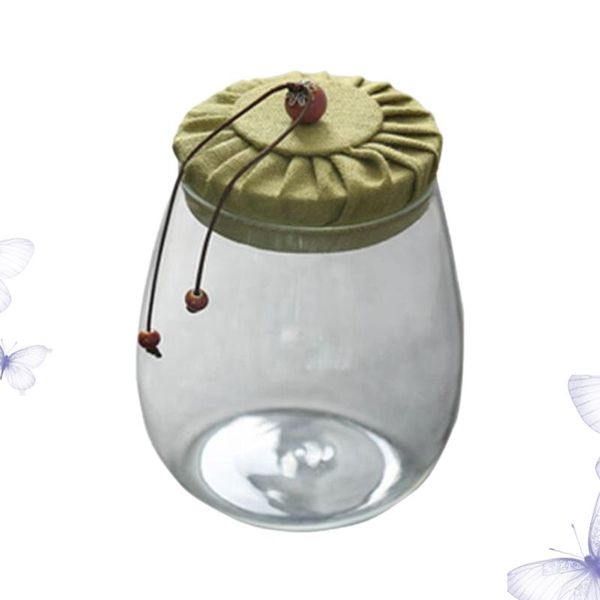 storage bottles & jars 600ml cloth cover grain container food sealed tea glass jar empty bottle for loose coffee bean sug
storage bottles & jars 600ml cloth cover grain container food sealed tea glass jar empty bottle for loose coffee bean sug