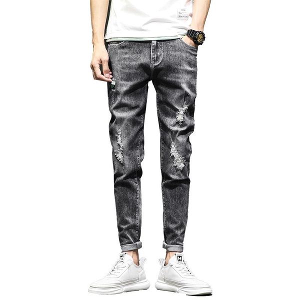 men's jeans sweatpants hole pants casual summer autumn male ripped skinny trousers slim biker outwears harajuku, Blue
men's jeans sweatpants hole pants casual summer autumn male ripped skinny trousers slim biker outwears harajuku, Blue
