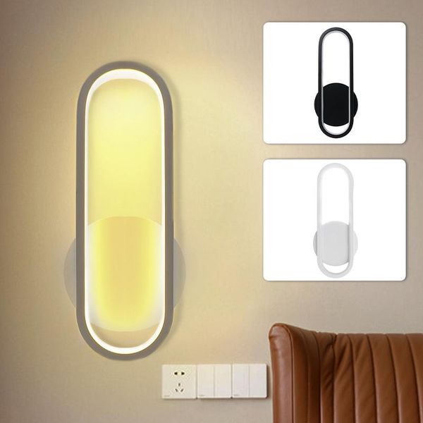 home decorative led wall lampwarm light sconce indoor for bedroom eye protection night black white ac85-260v outdoor lamps
home decorative led wall lampwarm light sconce indoor for bedroom eye protection night black white ac85-260v outdoor lamps