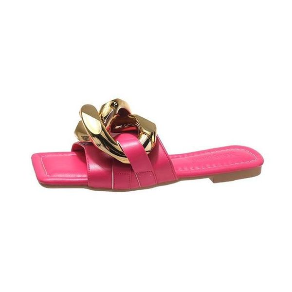 slippers women's shoes 2021 summer style outer wear candy color metal buckle casual flat bottom port beach flip flops, Black
slippers women's shoes 2021 summer style outer wear candy color metal buckle casual flat bottom port beach flip flops, Black