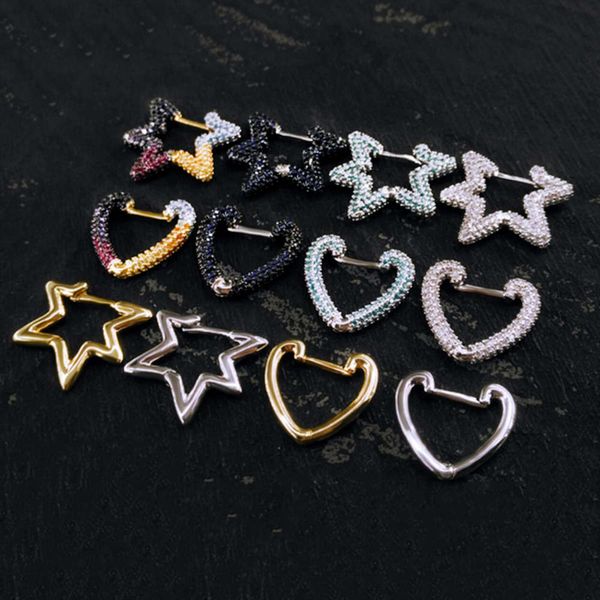 sier 925 sterling earring for women zircon star luxury brand monaco jewelry fashion colorful heart s poison, Golden
sier 925 sterling earring for women zircon star luxury brand monaco jewelry fashion colorful heart s poison, Golden