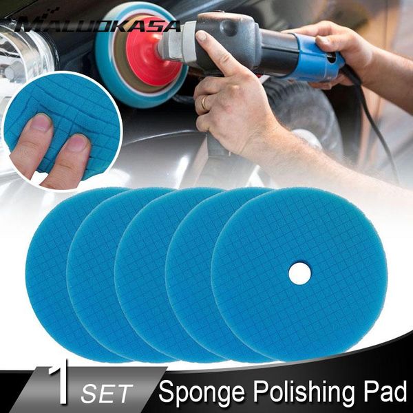 care products 5pcs sponge polishing kit 6 inch car polisher thread abrasive waxing buffing foam pad accessories auto product drill adaptor
care products 5pcs sponge polishing kit 6 inch car polisher thread abrasive waxing buffing foam pad accessories auto product drill adaptor