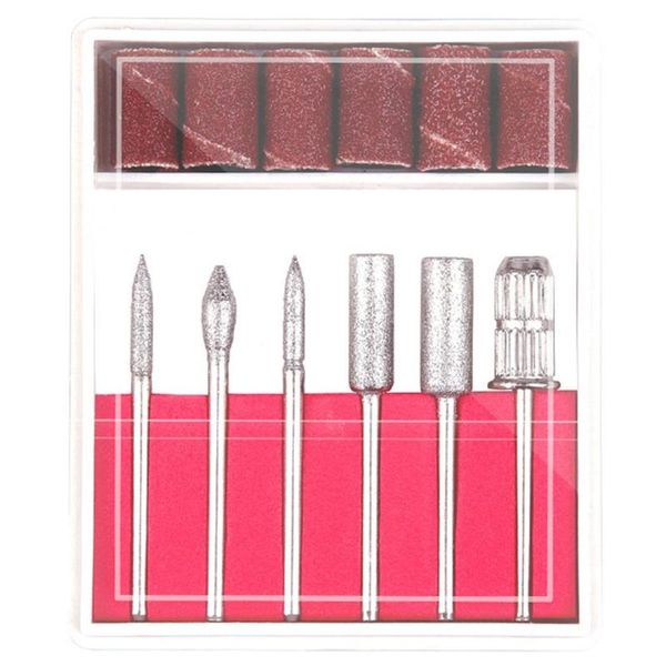 nail art kits 6pcs diamond grinding needle set drill bits cuticle tools polishing machine for nails
nail art kits 6pcs diamond grinding needle set drill bits cuticle tools polishing machine for nails